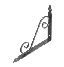 Кронштейн декоративный, 190 х 240 х 25 х 3.5 мм, темно-серый Сибртех