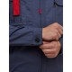 Костюм Флагман-Фаворит-1 СОП UZ (тк.Саржа,250) брюки, т.серый/св.серый