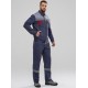 Костюм Флагман-Фаворит-1 СОП UZ (тк.Саржа,250) брюки, т.серый/св.серый