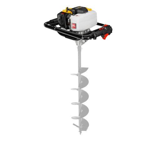 Мотобур DX-52, объём двигателя 52 см3, соединение 20 мм, без шнека Denzel