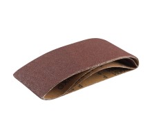 Лента абразивная бесконечная, P 80, 75 х 457 мм, 3 шт Matrix