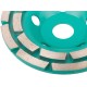 Алмазный шлифовальный диск "Чашка", двухрядный, GreatFlex Light, 125 x 5.0 x 8.0 x 22.2 мм Greatflex