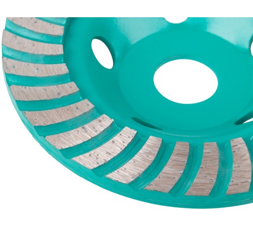 Алмазный шлифовальный диск "Чашка", сегментированный турбо, GreatFlex Light, 125 x 5.0 x 20 x 22.2 мм Greatflex Алмазный шлифовальный диск "Чашка", сегментированный турбо, GreatFlex Light, 125 x 5.0 x 20 x 22.2 мм Greatflex
