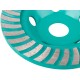 Алмазный шлифовальный диск "Чашка", сегментированный турбо, GreatFlex Light, 125 x 5.0 x 20 x 22.2 мм Greatflex