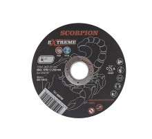 Абразивный отрезной диск Scorpion EXTREME 125х1,0х22мм Metal+Inox