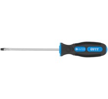 Отвертка "Универсал", CrV сталь, прорезиненная ручка  4х100 мм SL FIT IT