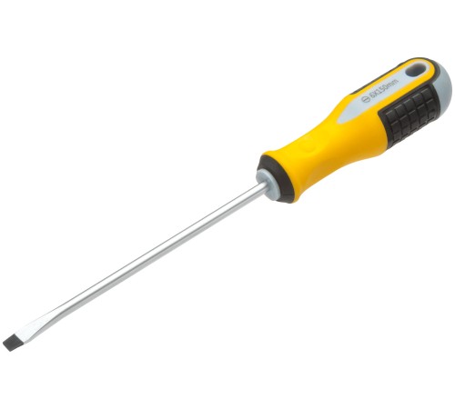 Отвертка "Старт", CrV сталь, прорезиненная ручка  6х150 мм SL FIT IT Отвертка "Старт", CrV сталь, прорезиненная ручка  6х150 мм SL FIT IT