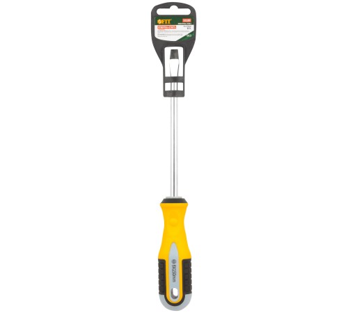 Отвертка "Старт", CrV сталь, прорезиненная ручка  8х150 мм SL FIT IT Отвертка "Старт", CrV сталь, прорезиненная ручка  8х150 мм SL FIT IT