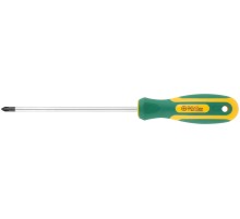 Отвертка "Контур", CrV сталь, прорезиненная ручка  6х150 мм РН2 FIT IT