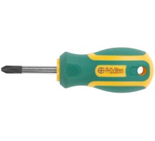 Отвертка "Контур", CrV сталь, прорезиненная ручка  6х38 мм РН2 FIT IT