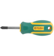 Отвертка "Контур", CrV сталь, прорезиненная ручка  6х38 мм РН2 FIT IT Отвертка "Контур", CrV сталь, прорезиненная ручка  6х38 мм РН2 FIT IT