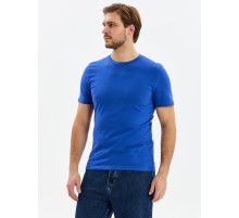 Футболка NEW (тк.Трикотаж,160), синий индиго (васильковый)