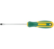 Отвертка "Контур", CrV сталь, прорезиненная ручка  5х100 мм SL FIT IT