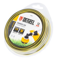 Леска для триммера двухкомпонентная квадратная, 3,0мм х 12м, блистер SkyCutter Denzel