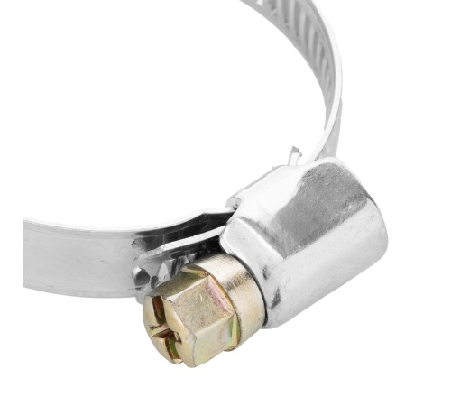 Хомуты металлические, Стандартное болтовое крепление 25-40 мм, 2 шт, ширина 9 мм Сибртех