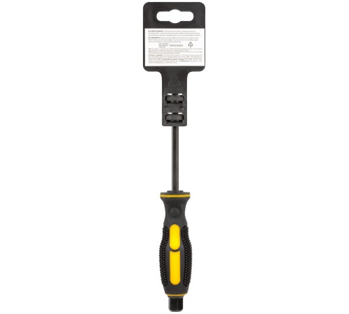 Отверткa ударная, сталь S2, шестигран.жало, боек под ключ, прорезиненная ручка, Профи  5х100 мм SL FIT IT Отверткa ударная, сталь S2, шестигран.жало, боек под ключ, прорезиненная ручка, Профи  5х100 мм SL FIT IT