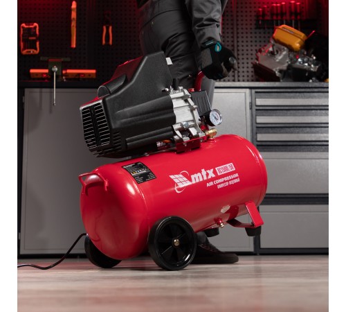 Компрессор воздушный DC1500L/50, 1,5 кВт, 50 л, 210 л/мин MTX