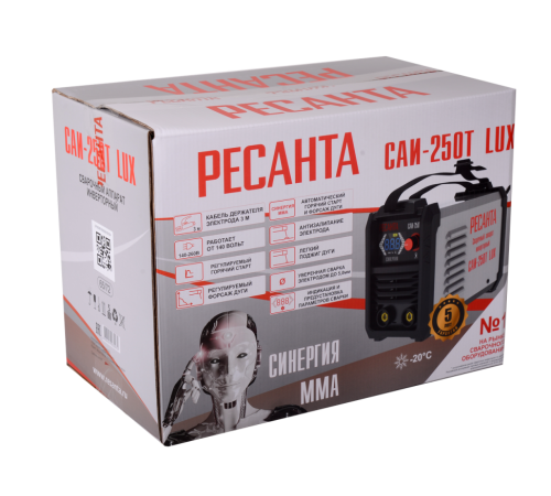 Сварочный аппарат инверторный Ресанта САИ-250Т LUX Сварочный аппарат инверторный Ресанта САИ-250Т LUX