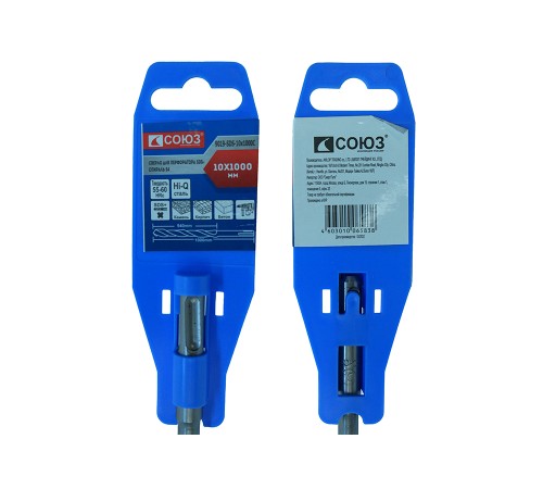 Бур SDS+ СОЮЗ 9019-SDS-10x1000C Бур SDS+ СОЮЗ 9019-SDS-10x1000C