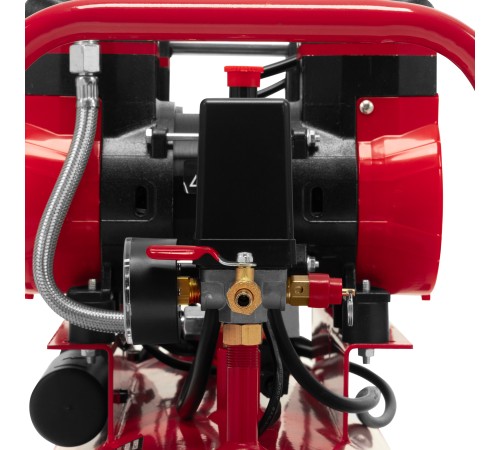 Компрессор безмасляный малошумный SPC 3000/50, 3000 Вт, ресивер 50 л, 520 л/мин// MTX