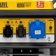 Генератор бензиновый GE 7900, 6.5 кВт, 220 В/50 Гц, 25 л, ручной пуск Denzel