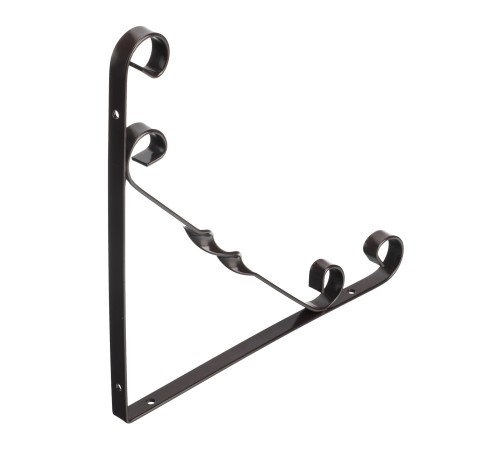 Кронштейн декоративный, 250 х 250 мм, коричневый Сибртех