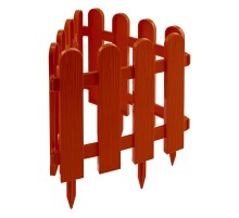 Забор декоративный "Классика", 29 х 224 см, терракот, Palisad Забор декоративный "Классика", 29 х 224 см, терракот, Palisad