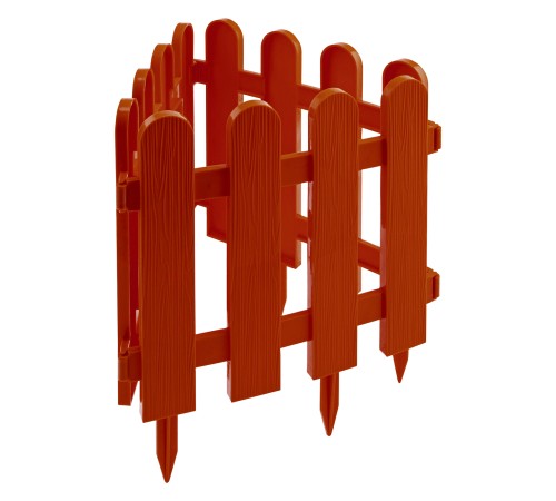 Забор декоративный "Классика", 29 х 224 см, терракот, Palisad Забор декоративный "Классика", 29 х 224 см, терракот, Palisad