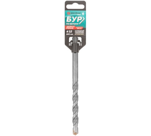 Бур по бетону, SDS-Plus, GreatFlex Light, 12x160 мм Greatflex Бур по бетону, SDS-Plus, GreatFlex Light, 12x160 мм Greatflex