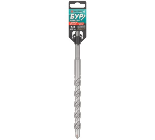 Бур по бетону, SDS-Plus, GreatFlex Light, 16x210 мм Greatflex Бур по бетону, SDS-Plus, GreatFlex Light, 16x210 мм Greatflex