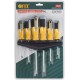 Отвертки "Старт", CrV сталь, прорезиненные ручки, на держателе, набор 6 шт. FIT IT