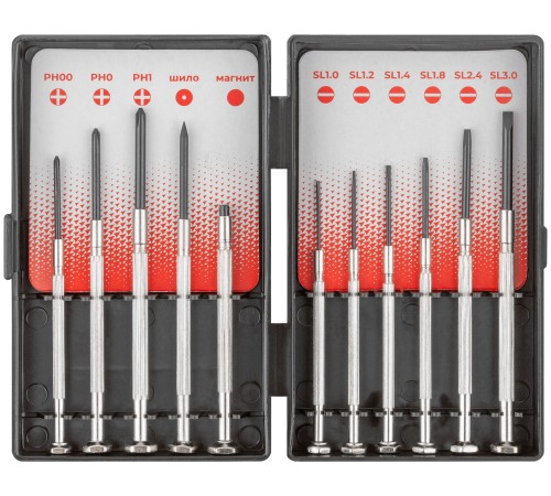 Отвертки часовые 11 шт. КУРС
