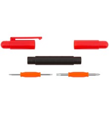 Отвертка для точных работ "мини" 4-в-1 переставная FIT IT