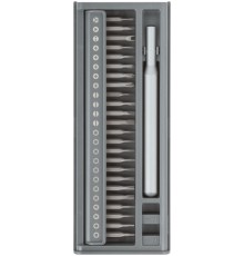 Отвертка с битами для точных работ, 24 CrV бит, пластиковый бокс FIT IT