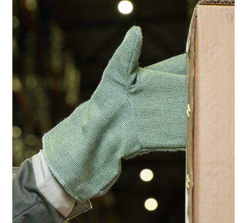 Рукавицы брезентовые огнеупорные, одинарный наладонник, 2 размер Сибртех Рукавицы брезентовые огнеупорные, одинарный наладонник, 2 размер Сибртех