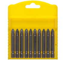 Биты сталь S2, Профи, односторонние 50 мм PH2, 10 шт. FIT HQ