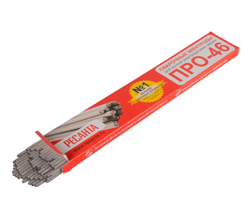 Сварочный электрод Ресанта ПРО-46, Ф2,5 Пачка 1кг