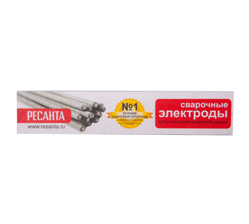 Электрод для сварки Ресанта МР-3 Ф2,0 Пачка 1 кг