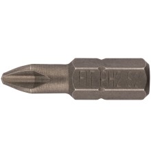 Биты сталь S2, упаковка блистер, односторонние 25 мм РН2, 20 шт. FIT IT