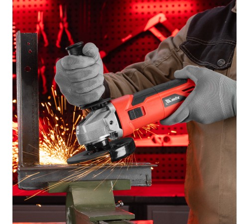 Машина шлифовальная угловая MAG125-800, 800 Вт, 125 мм, 12000 об/мин MTX