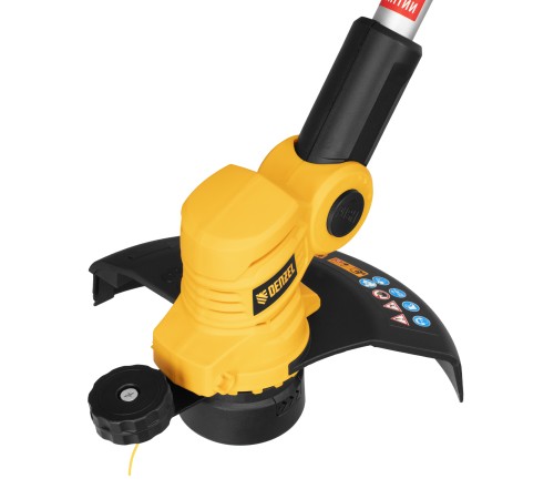 Триммер аккумуляторный GT-230, 230 мм, Li-Ion, 20 В Denzel