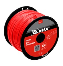 Леска для триммера звезда 4,0 мм х 120 м, на катушке //MTX Леска для триммера звезда 4,0 мм х 120 м, на катушке //MTX