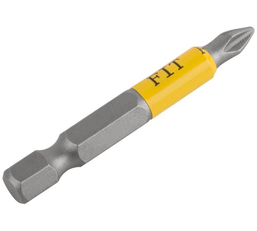 Биты кованые, сталь S2, односторонние  50 мм PH1, Профи 2 шт., блистер FIT HQ