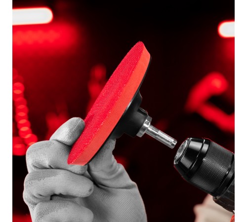 Насадка для дрели и УШМ с липучкой, 115 мм Matrix