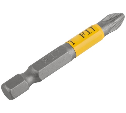 Биты кованые, сталь S2, односторонние  50 мм PZ2, Профи 2 шт., блистер FIT HQ