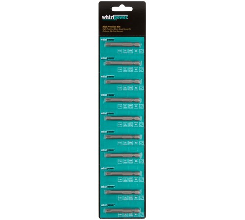 Биты WP, сталь S2, Профи, Torx 50 мм Т30, 10 шт. WP HQ Биты WP, сталь S2, Профи, Torx 50 мм Т30, 10 шт. WP HQ