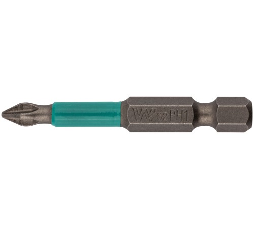 Биты WP, сталь S2, с насечкой, Профи, 50 мм PH1, 10 шт. WP HQ