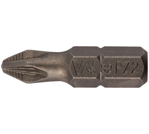 Биты WP, сталь S2, с насечкой, Профи, 25 мм PZ2, 20 шт. WP HQ