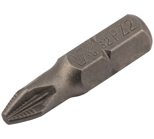 Биты WP, сталь S2, с насечкой, Профи, 25 мм PZ2, 20 шт. WP HQ