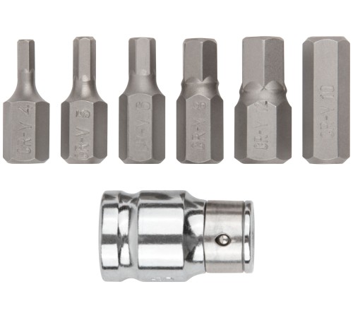 Набор бит 6-гранных 7 шт. CrV FIT IT